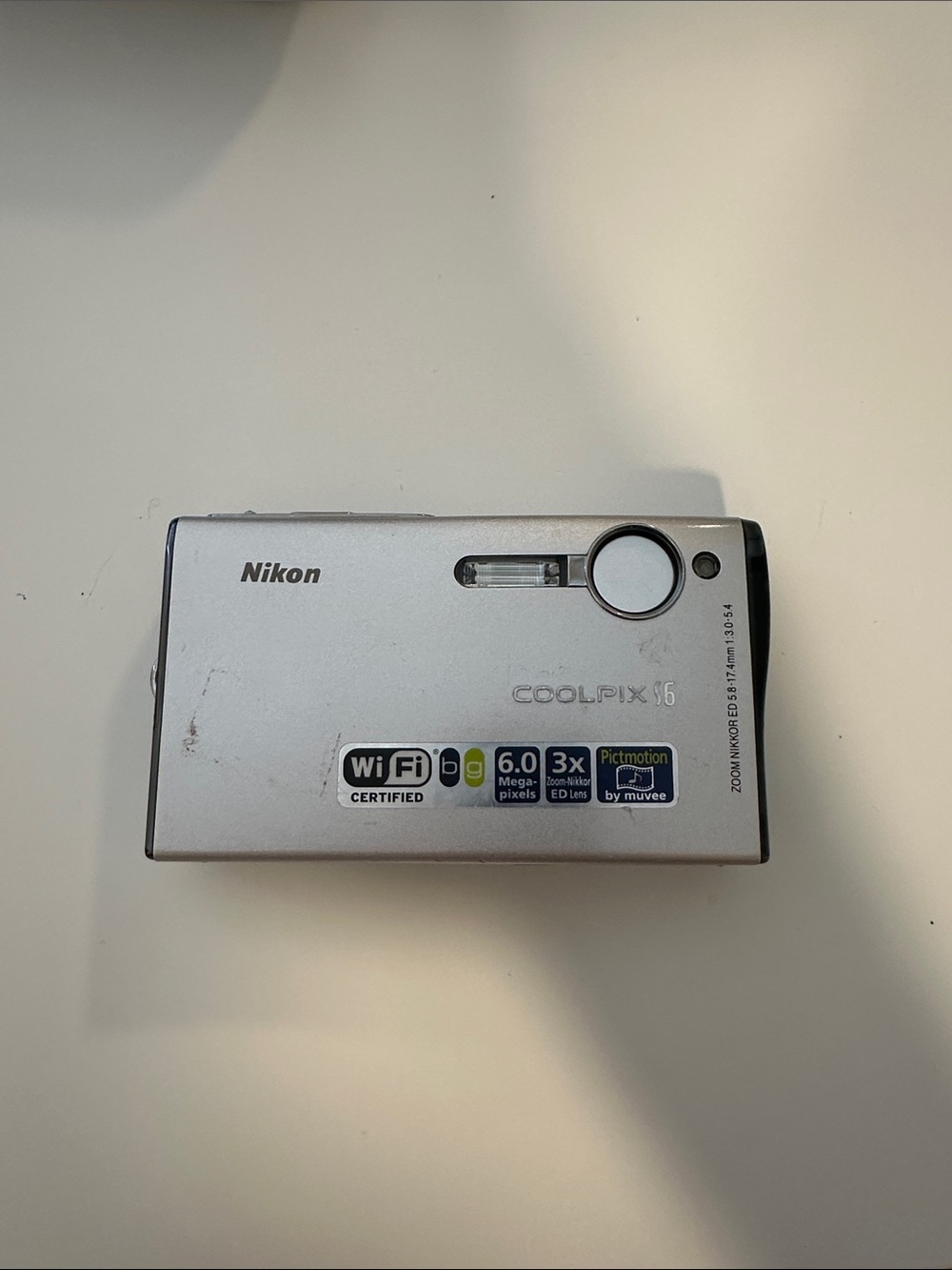 Nikon COOLPIX Compact Digital Camera in Silver